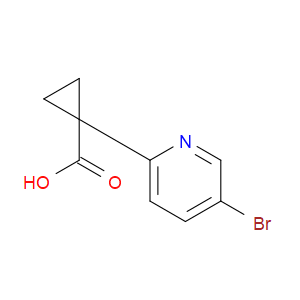 1-(5-Bromopyridin-2-yl)cyclopropane-1-carboxylic acid