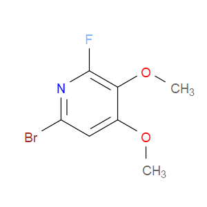 6-bromo-2-fluoro-3,4-dimethoxypyridine
