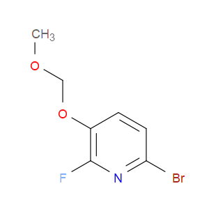 6-bromo-2-fluoro-3-(methoxymethoxy)pyridine