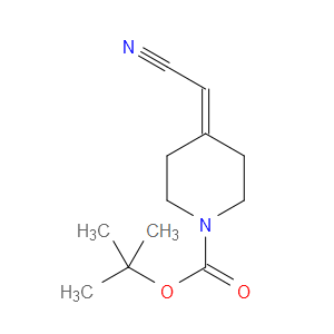 tert-butyl 4-(cyanomethylidene)piperidine-1-carboxylate