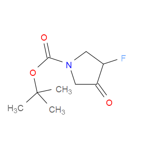 Boc-3-fluoro-4-oxopyrrolidine