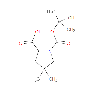 (S)-1-(tert-butoxycarbonyl)-4,4-dimethylpyrrolidine-2-carboxylic acid