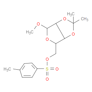 Methyl 2,3-O-isopropylidene-5-O-tosyl-D-ribonucleoside