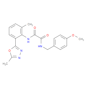N1-(4-methoxybenzyl)-N2-(2-methyl-6-(5-methyl-1,3,4-oxadiazol-2-yl)phenyl)oxalamide