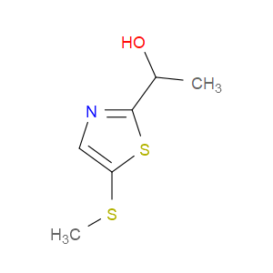 α-Methyl-5-(methylthio)-2-thiazolemethanol