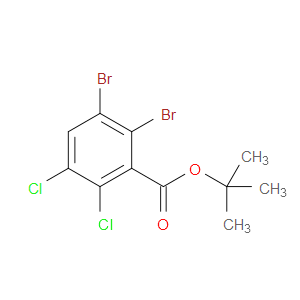 tert-butyl 2,3-dibromo-5,6-dichlorobenzoate