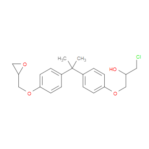 Bisphenol A (3-chloro-2-hydroxypropyl)glycidyl ether