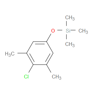 (4-chloro-3,5-dimethylphenoxy)trimethylsilane