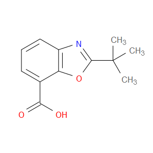 2-(1,1-Dimethylethyl)-7-benzoxazolecarboxylic acid