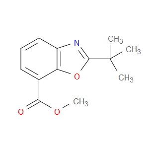 Methyl 2-(1,1-dimethylethyl)-7-benzoxazolecarboxylate