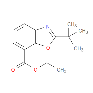 Ethyl 2-(1,1-dimethylethyl)-7-benzoxazolecarboxylate
