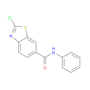 2-Chloro-N-phenyl-6-benzothiazolecarboxamide