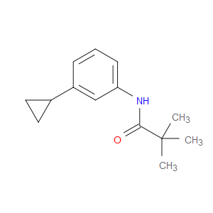 N-(3-Cyclopropylphenyl)-2,2-dimethylpropanamide