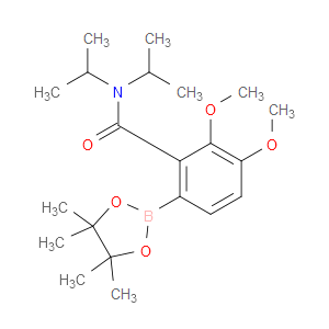 N,N-diisopropyl-2,3-dimethoxy-6-(4,4,5,5-tetramethyl-1,3,2-dioxaborolan-2-yl)benzamide