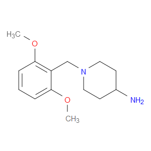 1-(2,6-dimethoxybenzyl)piperidin-4-amine