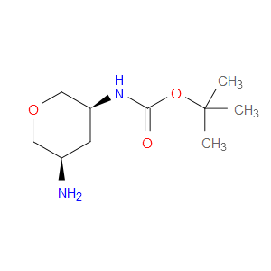 tert-butyl ((3S,5R)-5-aminotetrahydro-2H-pyran-3-yl)carbamate