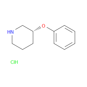 Piperidine, 3-phenoxy-, hydrochloride (1:1), (3R)-