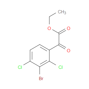 ethyl 2-(3-bromo-2,4-dichlorophenyl)-2-oxoacetate