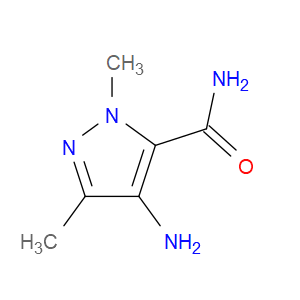 4-Amino-1,3-dimethyl-1H-pyrazole-5-carboxamide