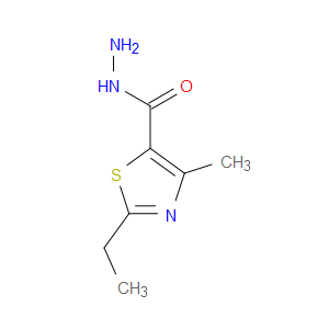 2-Ethyl-4-methyl-5-thiazolecarboxylic acid hydrazide