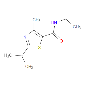 N-Ethyl-4-methyl-2-(1-methylethyl)-5-thiazolecarboxamide