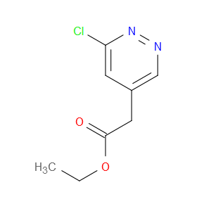 Ethyl 6-chloro-4-pyridazineacetate