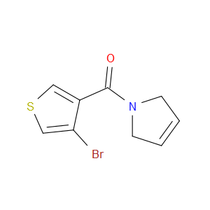 (4-Bromo-3-thienyl)(2,5-dihydro-1H-pyrrol-1-yl)methanone