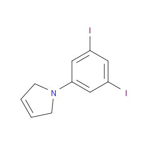 1-(3,5-Diiodophenyl)-2,5-dihydro-1H-pyrrole
