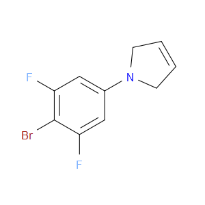 1-(4-Bromo-3,5-difluorophenyl)-2,5-dihydro-1H-pyrrole