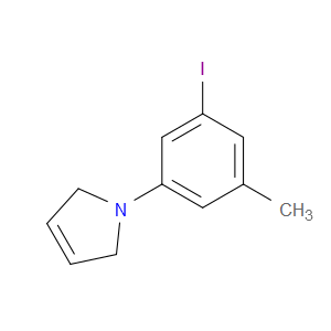 2,5-Dihydro-1-(3-iodo-5-methylphenyl)-1H-pyrrole