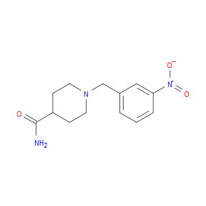 1-(3-nitrobenzyl)piperidine-4-carboxamide