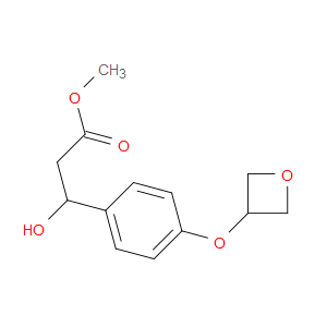 Methyl β-hydroxy-4-(3-oxetanyloxy)benzenepropanoate