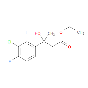 ethyl 3-(3-chloro-2,4-difluorophenyl)-3-hydroxybutanoate