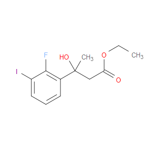 ethyl 3-(2-fluoro-3-iodophenyl)-3-hydroxybutanoate