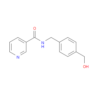 N-(4-(hydroxymethyl)benzyl)nicotinamide