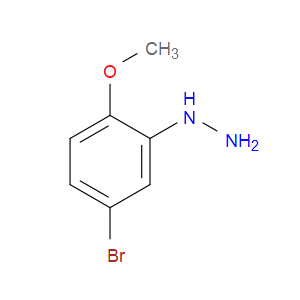 (5-bromo-2-methoxyphenyl)hydrazine