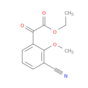 ethyl 2-(3-cyano-2-methoxyphenyl)-2-oxoacetate