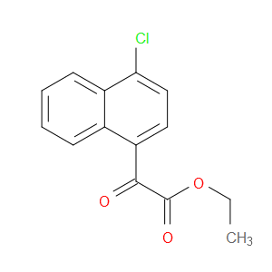 ethyl 2-(4-chloronaphthalen-1-yl)-2-oxoacetate