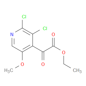 ethyl 2-(2,3-dichloro-5-methoxypyridin-4-yl)-2-oxoacetate