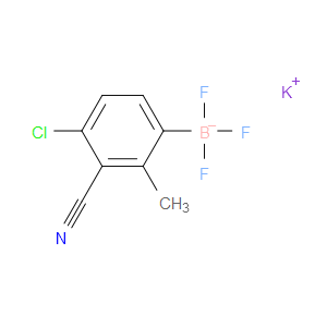 potassium (4-chloro-3-cyano-2-methylphenyl)trifluoroborate