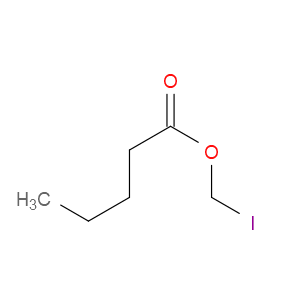 Pentanoic acid, iodomethyl ester