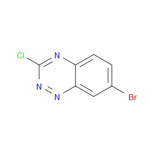 7-Bromo-3-chloro-1,2,4-benzotriazine