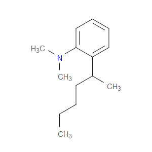 N,N-Dimethyl-2-(1-methylpentyl)benzenamine