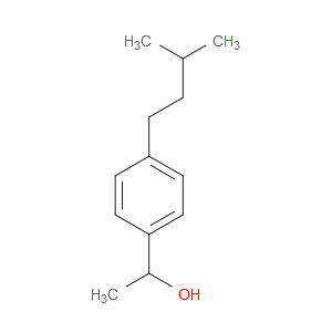 α-Methyl-4-(3-methylbutyl)benzenemethanol