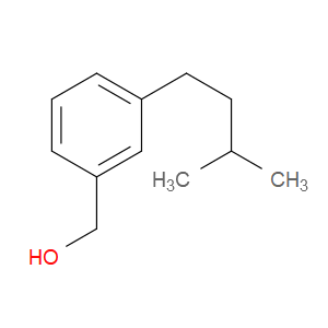 Benzenemethanol, 3-(3-methylbutyl)-