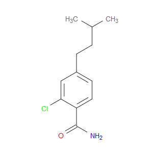 Benzamide, 2-chloro-4-(3-methylbutyl)-