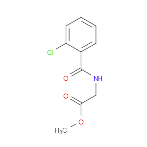 Glycine, N-(2-chlorobenzoyl)-, methyl ester