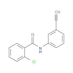 Benzamide, 2-chloro-N-(3-ethynylphenyl)-