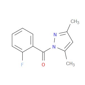 (3,5-Dimethyl-1H-pyrazol-1-yl)(2-fluorophenyl)methanone