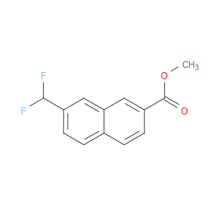methyl 7-(difluoromethyl)-2-naphthoate